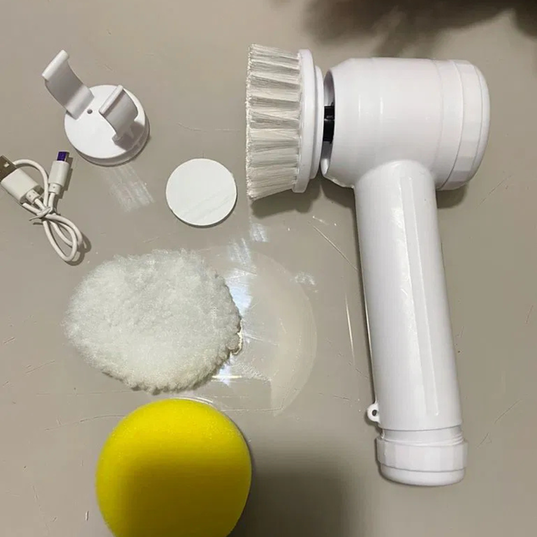 Escova Elétrica de Limpeza 3 em 1