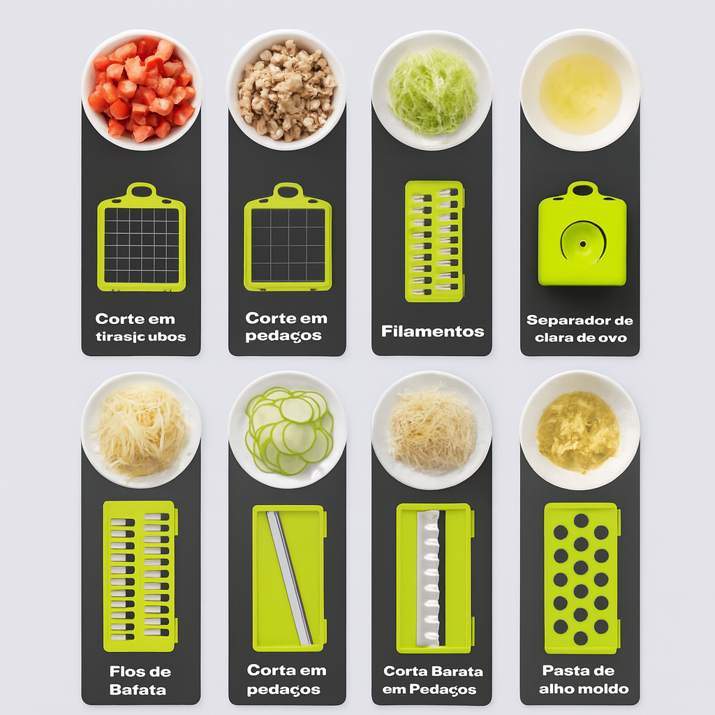 Cortador de Legumes 14 em 1