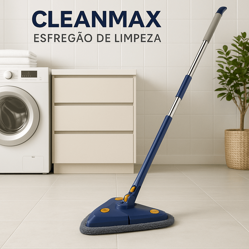 Esfregão de Limpeza CleanMax