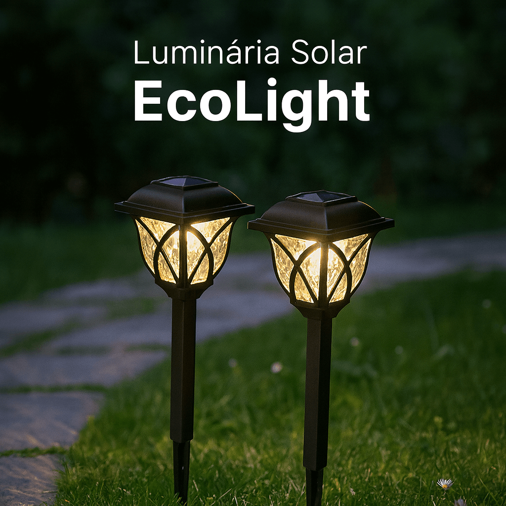 Luminária Solar EcoLight