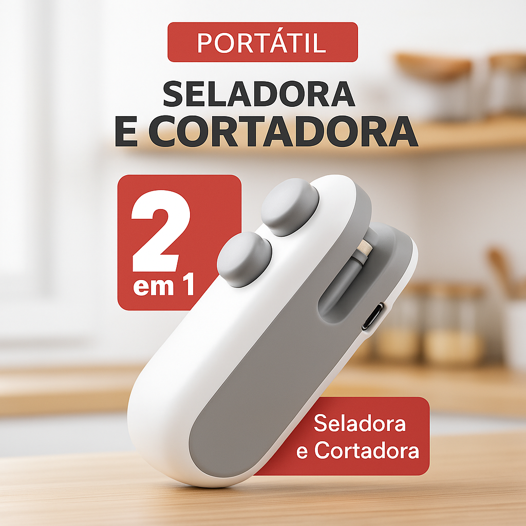 Mini Seladora Portátil FreshLock
