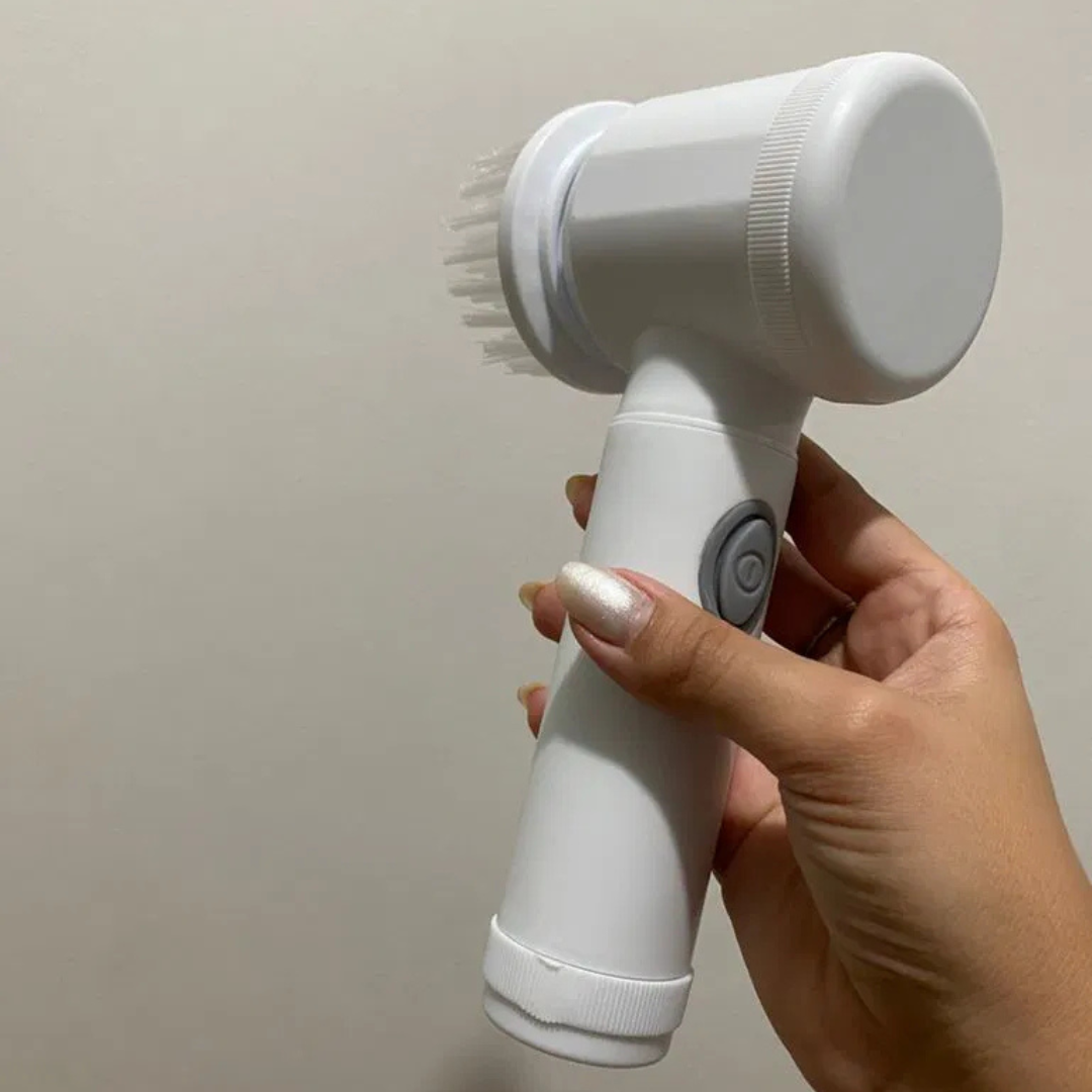 Escova Elétrica de Limpeza 3 em 1