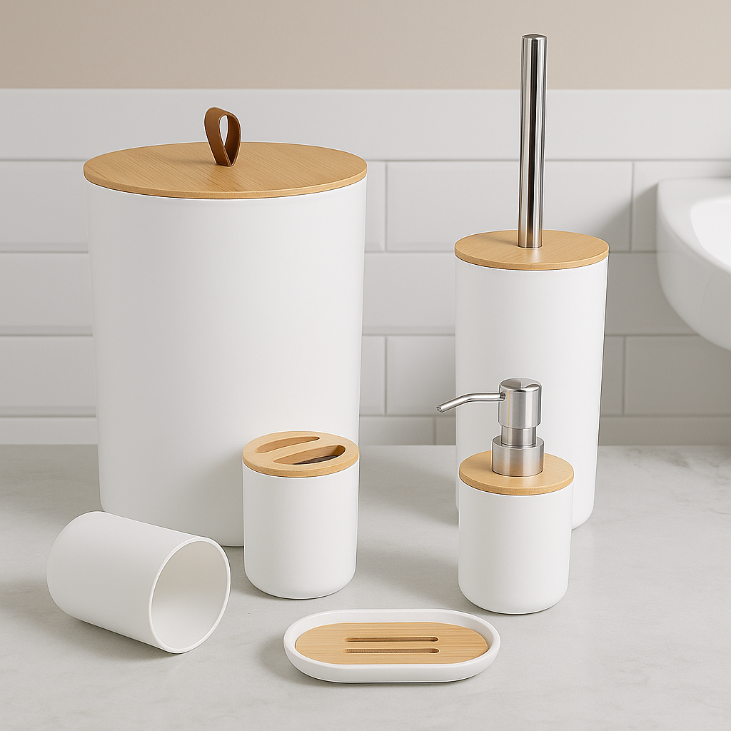 Kit Bella Banho™: Conjunto para Banheiro