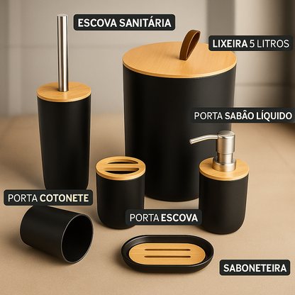 Kit Bella Banho™: Conjunto para Banheiro
