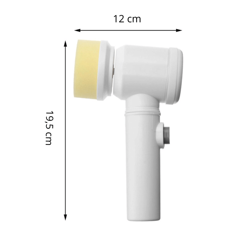 Escova Elétrica de Limpeza 3 em 1