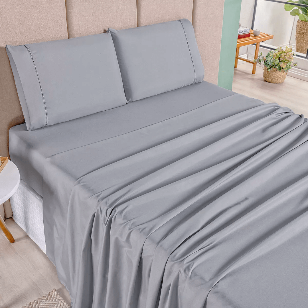 SleepConfort: Jogo de lençol 400 Fios